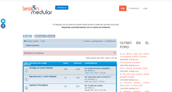 Desktop Screenshot of lesionmedular.org
