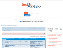 Tablet Screenshot of lesionmedular.org